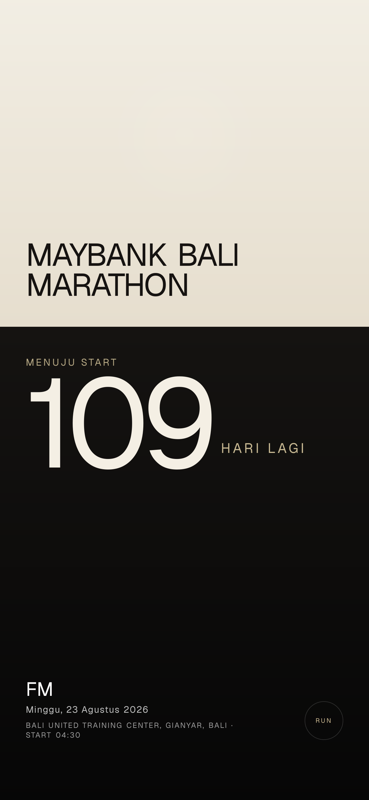 Preview wallpaper Maybank Bali Marathon